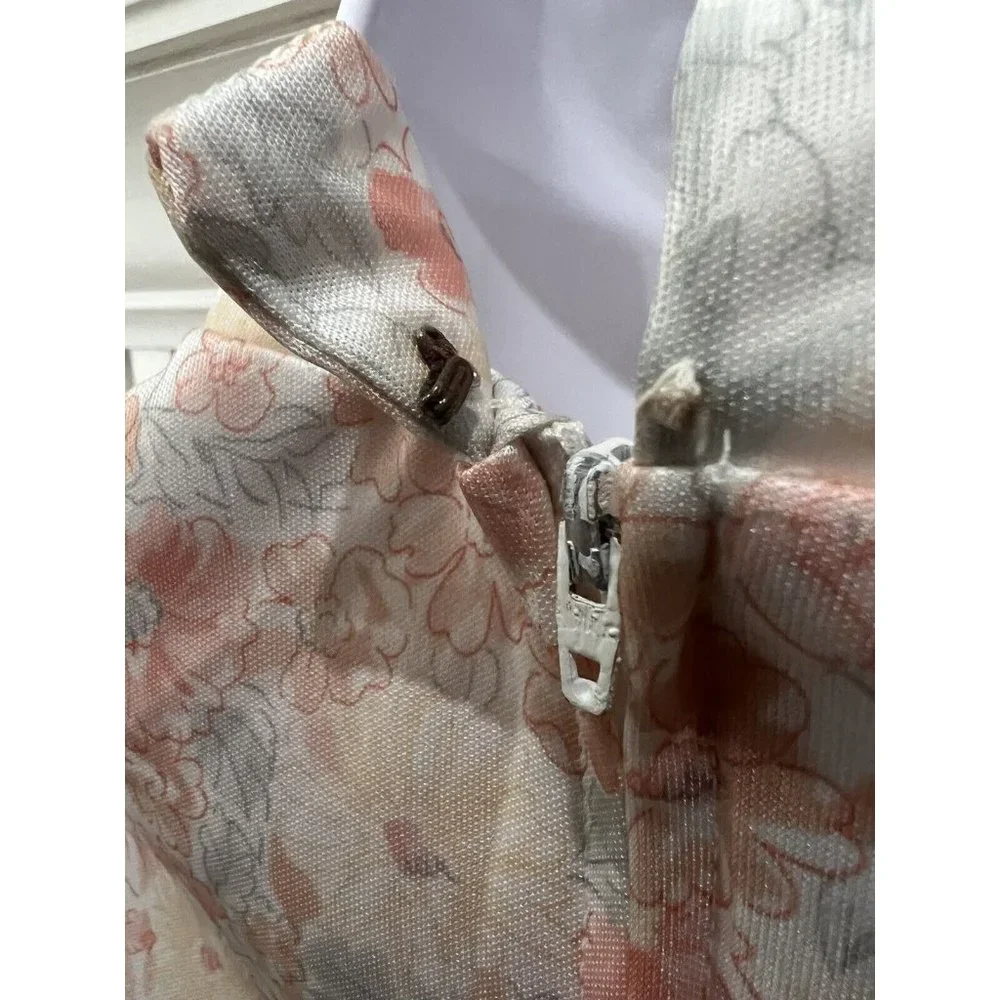 Vtg 70s 80s Liberty Floral Matching‎ Skirt & Top Sz M/L Pastel Cottagecore